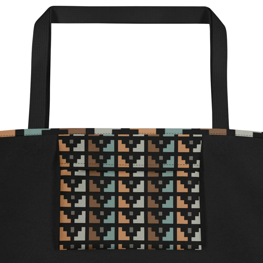Earthy African Print Tote Bag product image (4)