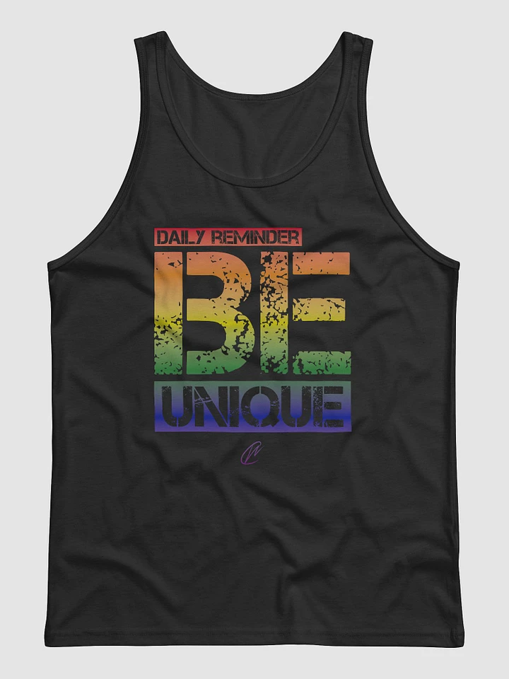 Rainbow Be Unique - Black Tank product image (1)