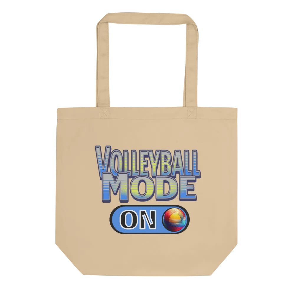 Volleyball Mode On Eco Tote Bag product image (1)