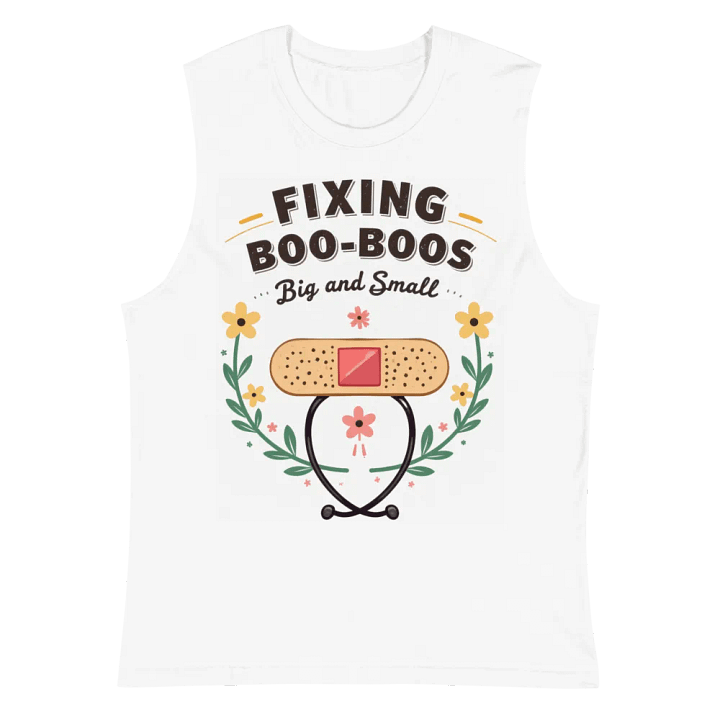 Boo-Boo Fixer Muscle Tank product image (2)