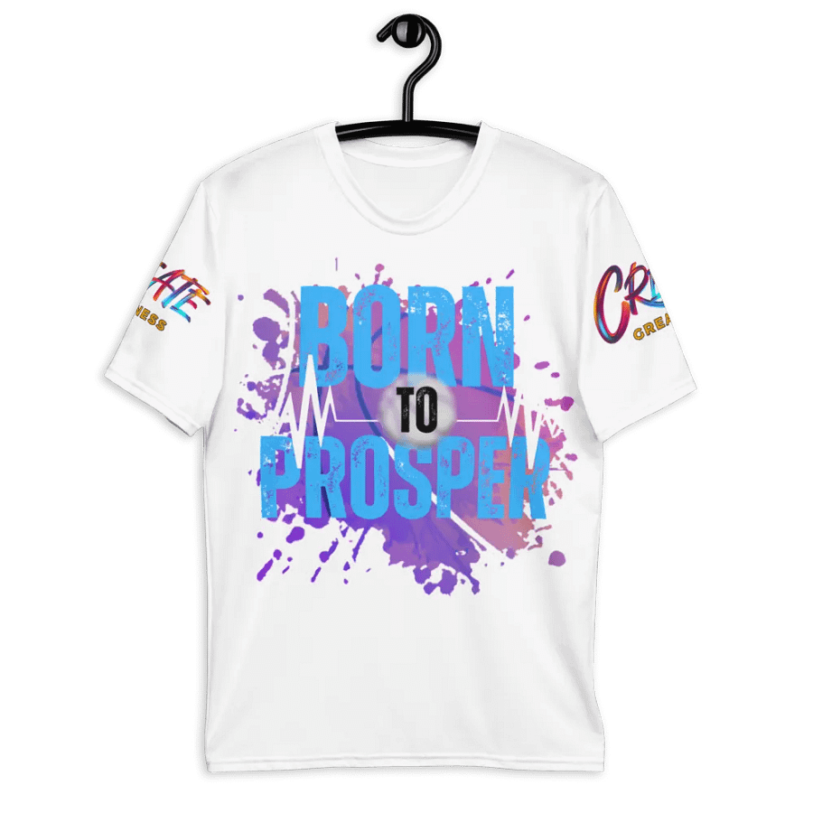 Born to Prosper Dynamic Huge Print T-Shirt product image (11)