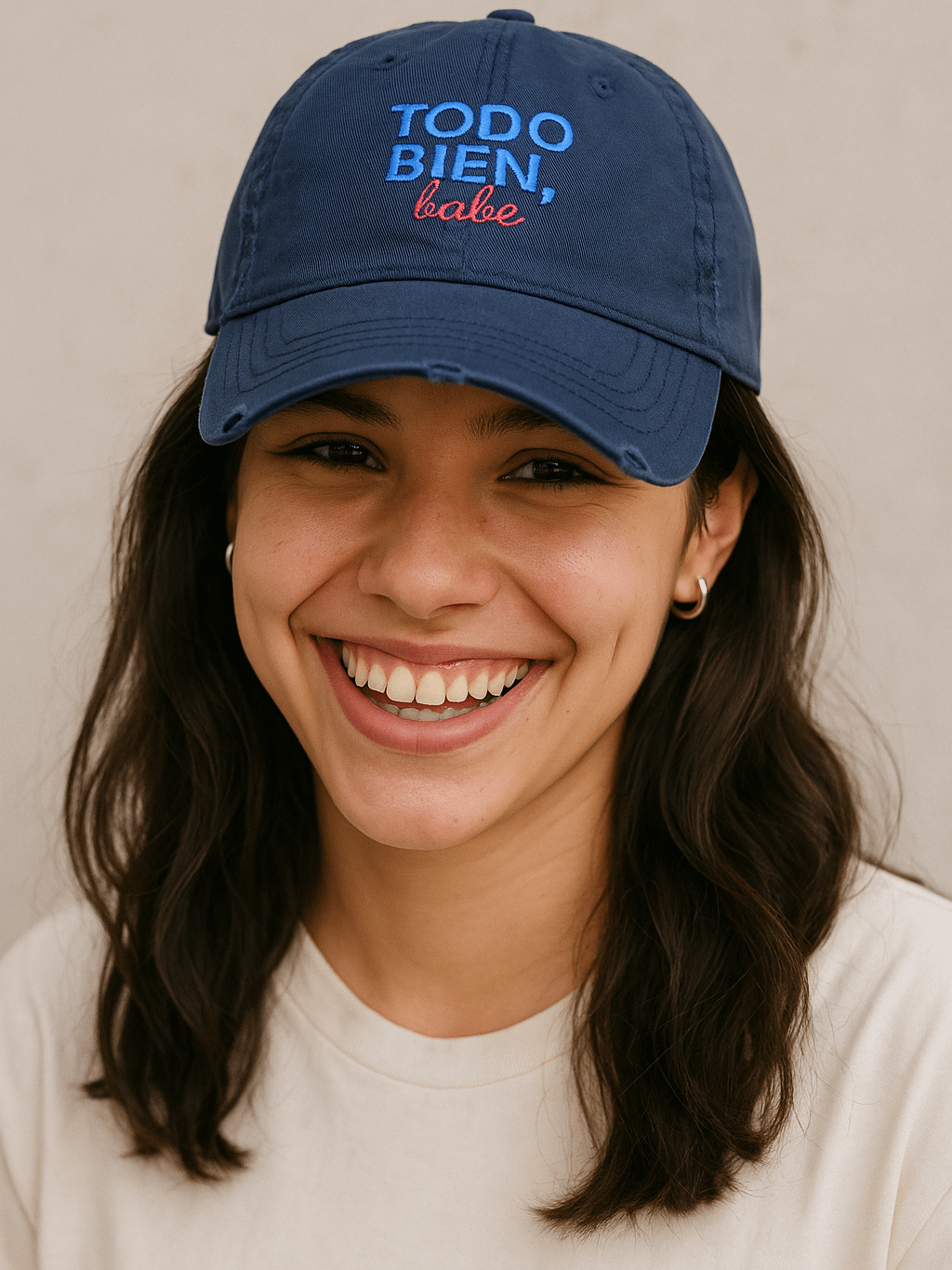 "Todo Bien, Babe" Distressed Hat product image (2)