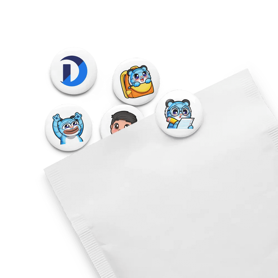 Dusking Pin Buttons (Set of 5) product image (5)