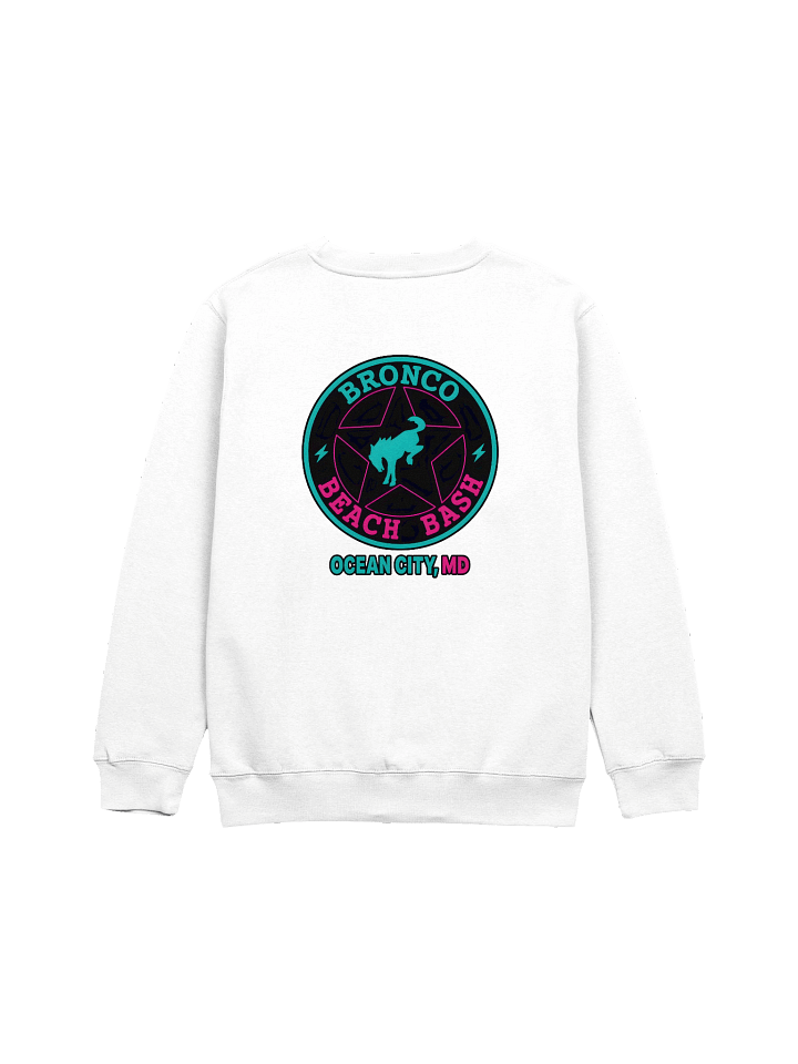 2025 Bronco Beach Bash Ocean City / Destination Bigfoot Bronco Collab Sweatshirt (Multiple Colors Available) product image (11)