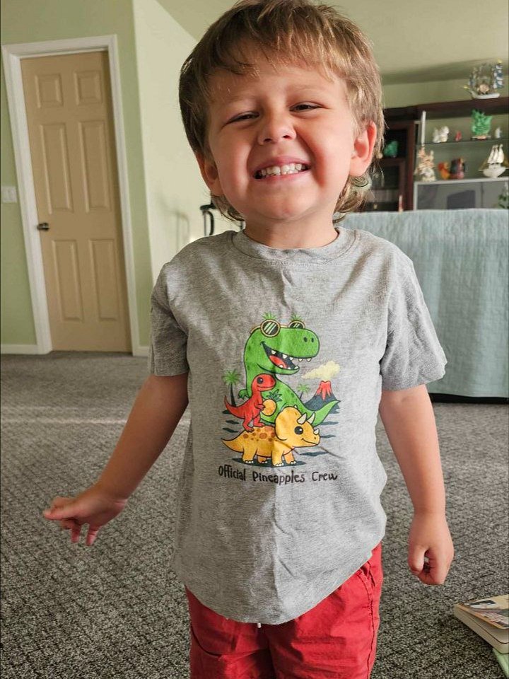Dino Island Toddler Jersey Tee product image (1)
