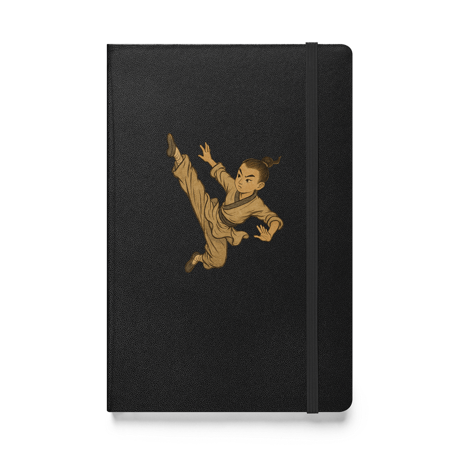 Zen Kick Hardcover Bound Notebook - Traditional Martial Arts Journal product image (1)