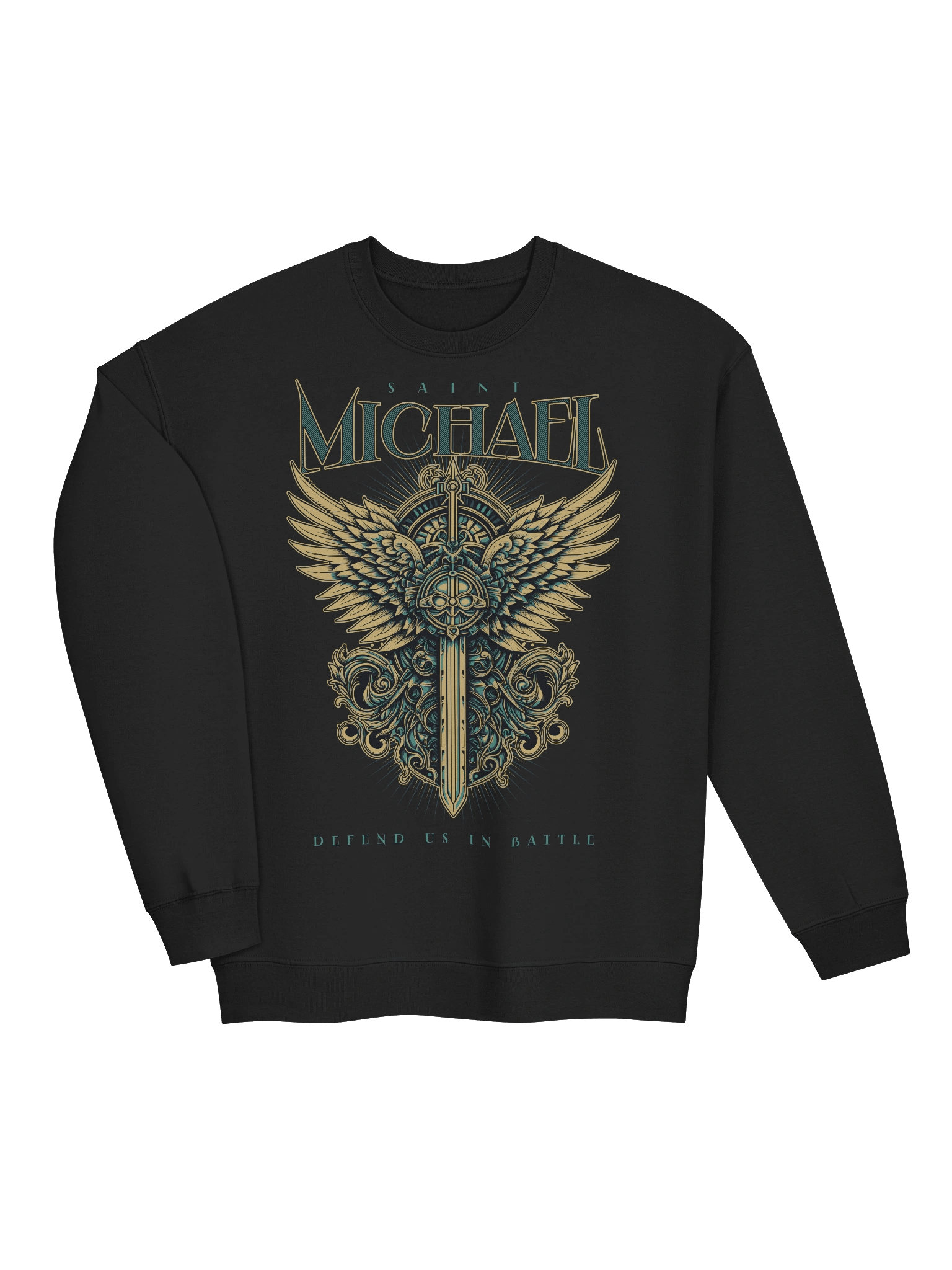 Archangel Michael Wings Crewneck Sweatshirt product image (12)