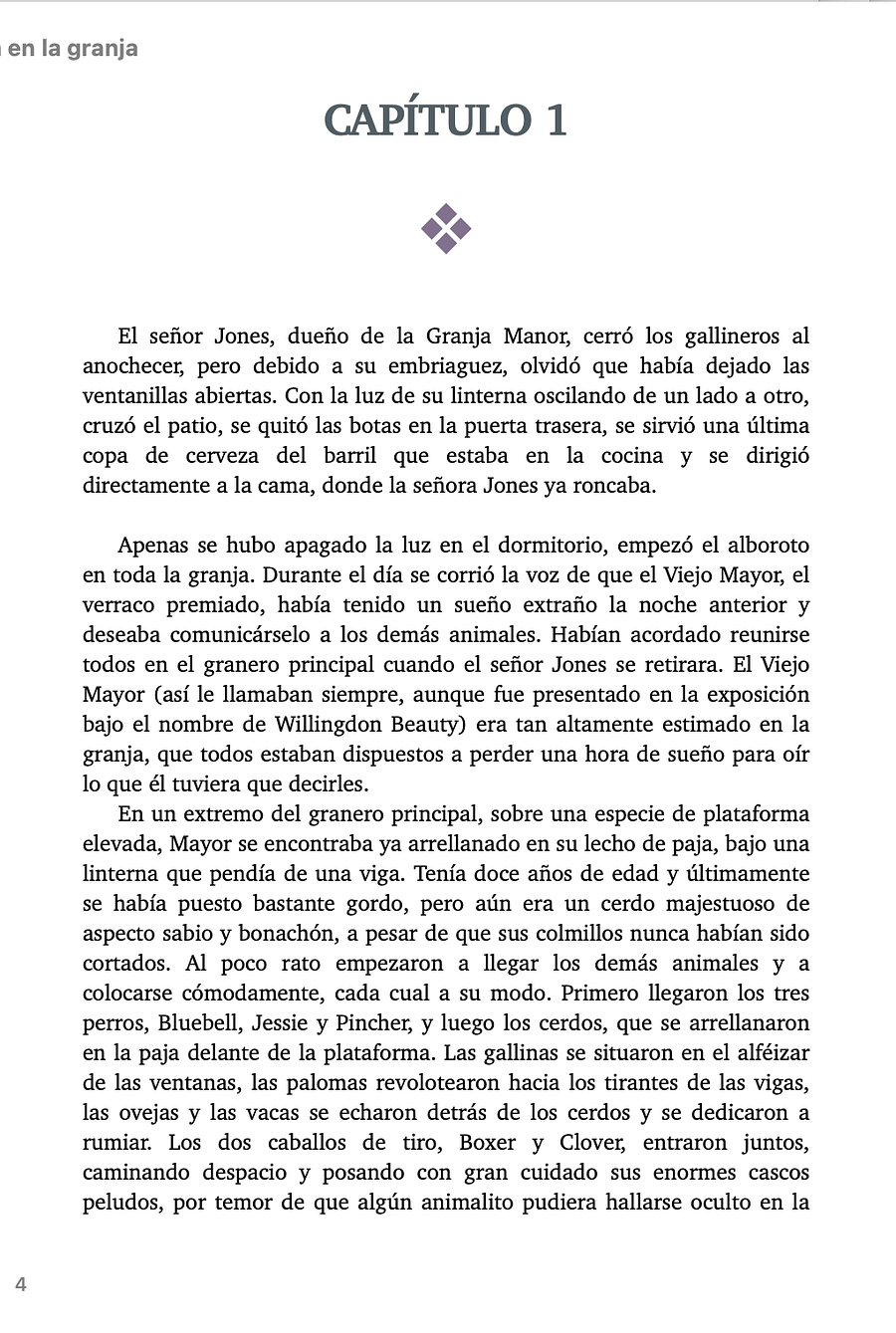 Rebelión en la granja de George Orwell E-book product image (2)