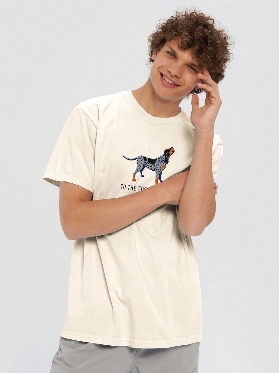 To the Coon and Back T-Shirt(Embroidered) of a Bluetick Coonhound product image (11)