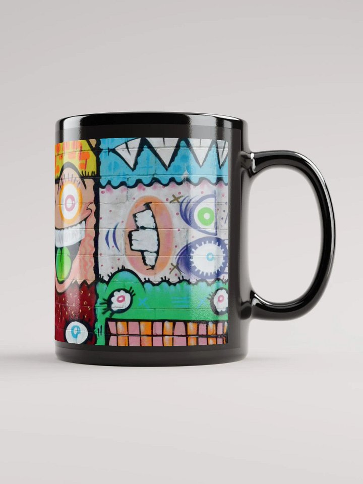 Black Funky-Face Mug product image (1)