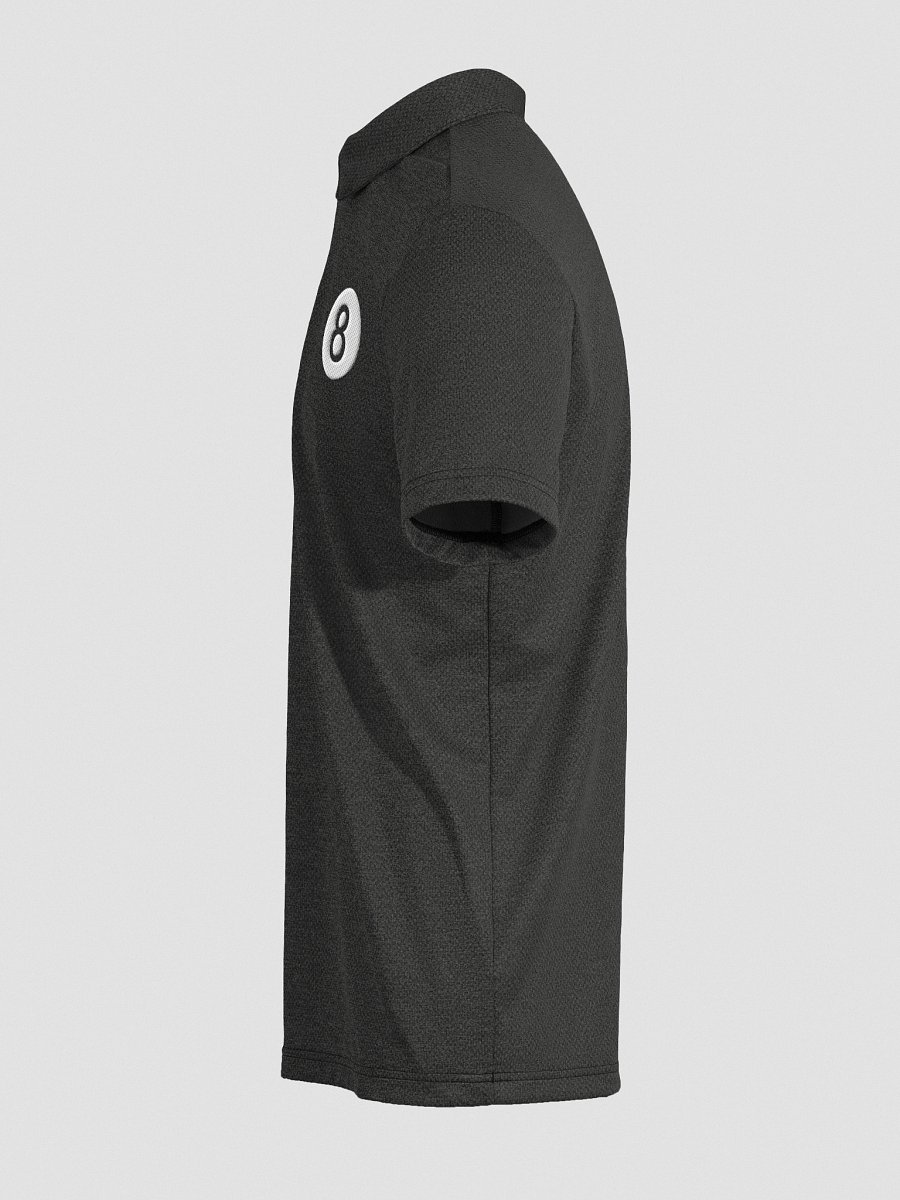 billiard pool embroidred 8 ball Adidas Space Dyed Polo Shirt by Adidas product image (27)