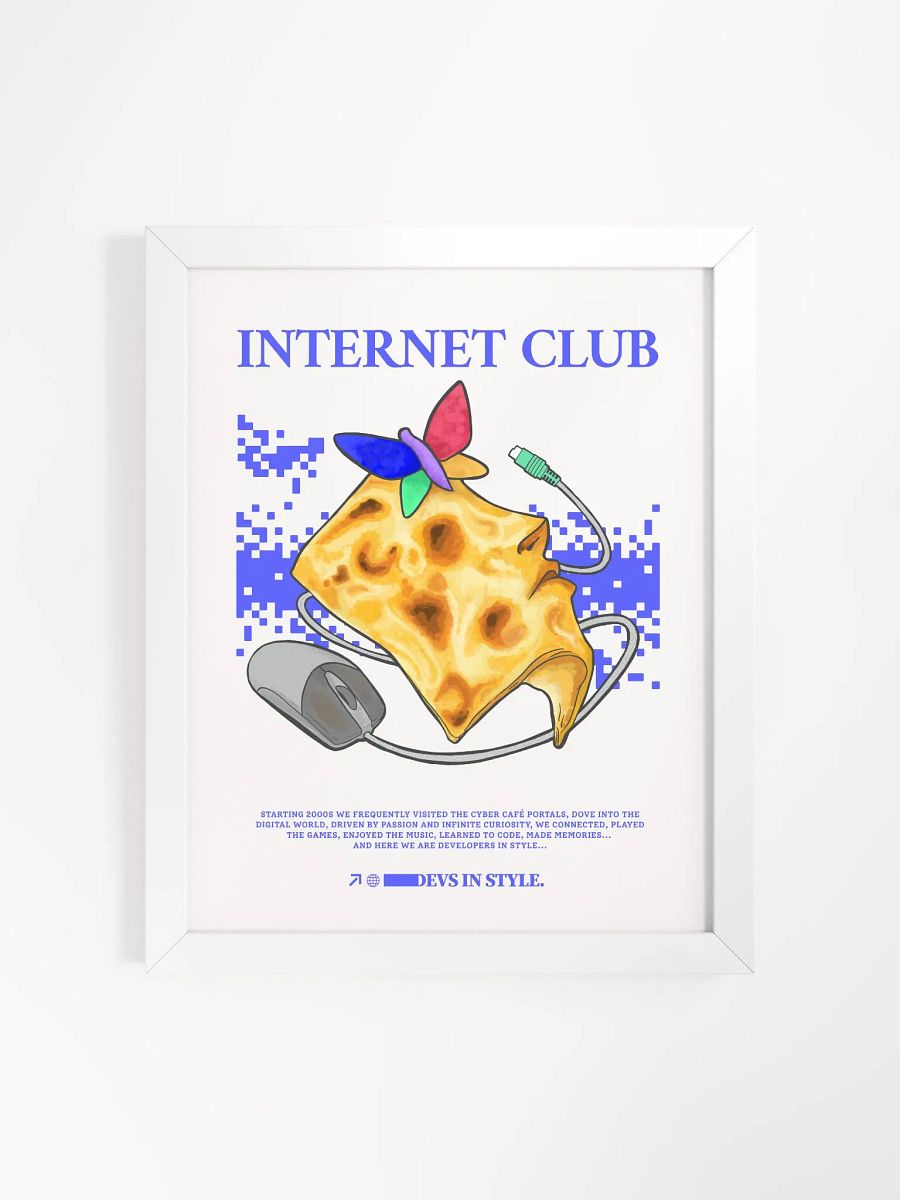 Cyber Café Nostalgia Poster product image (9)