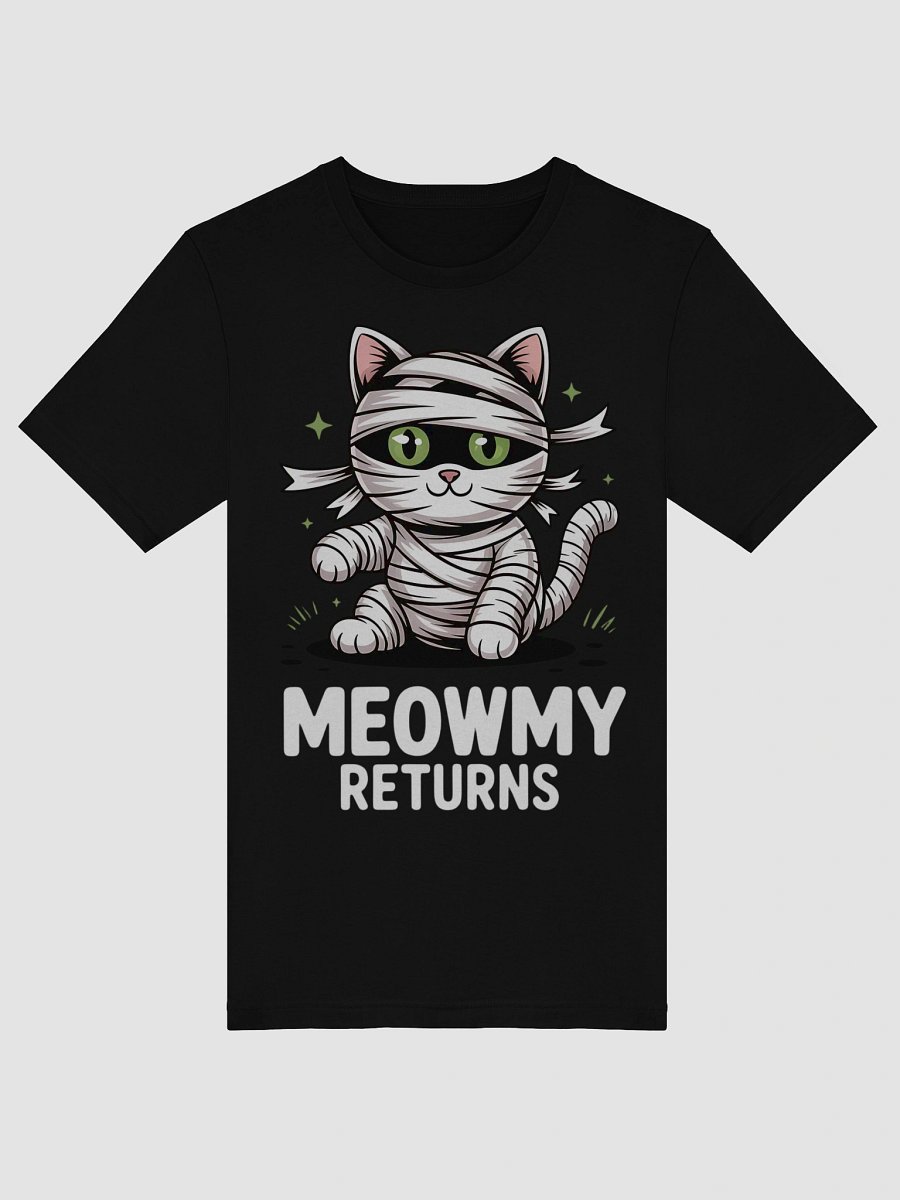 Mewmy Returns Cartoon Cat T-Shirt product image (48)