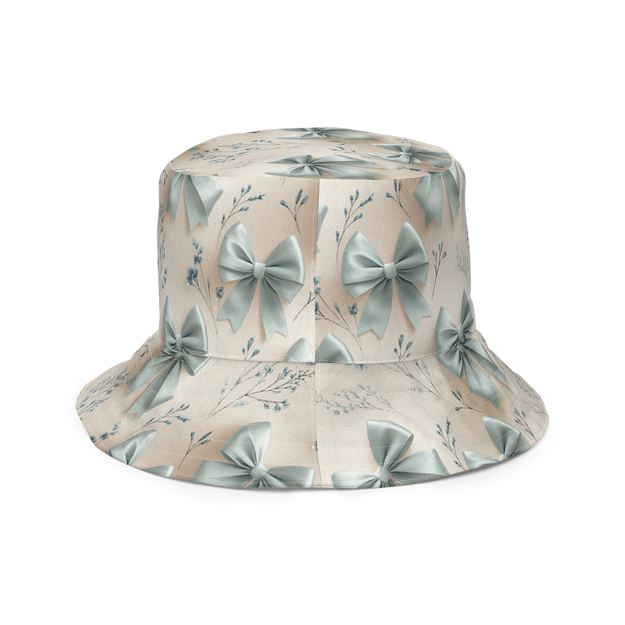 Reversible Bucket Hat – Something Blue Bows product image (6)