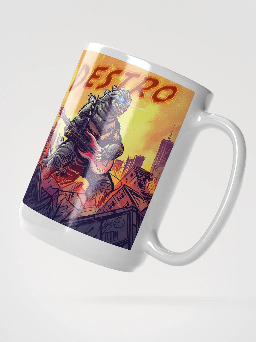 Coffee Mug - Rock Zilla (White) product image (2)