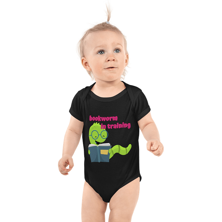 Bookworm in Training Baby Bodysuit product image (1)