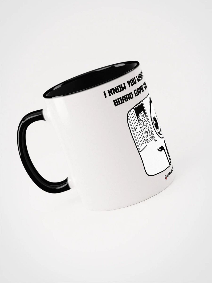 I know you want to see my Board Game Collection | White Ceramic Mug with color on the inside product image (36)