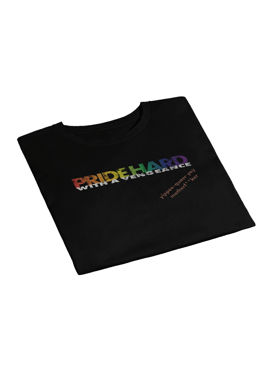 Rainbow "Pride Hard" Crop Top product image (3)