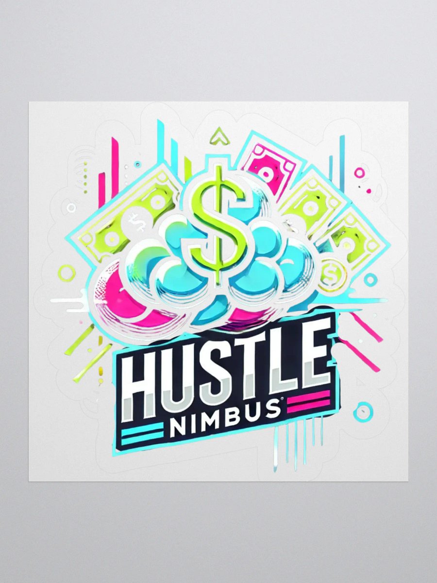 Wealthy Clouds Kiss Cut Stickers product image (3)