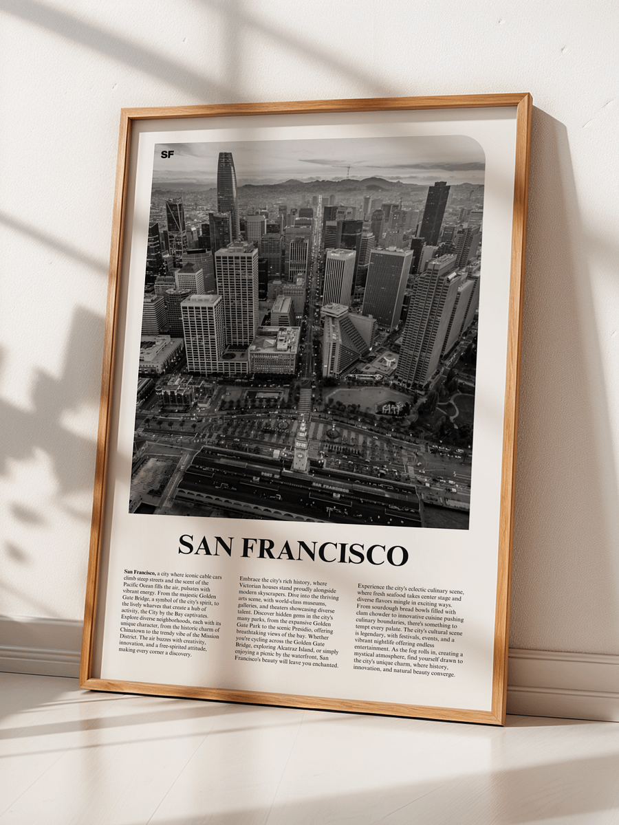 San Francisco 03 Newspaper Poster product image (2)