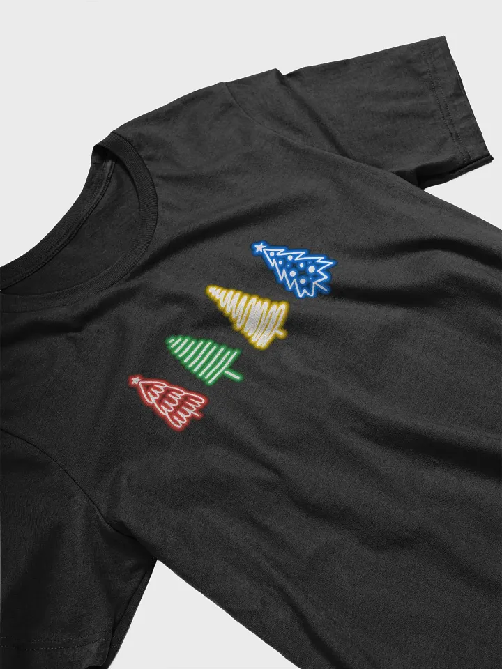 Neon Christmas Tree Shirt 3545 product image (2)