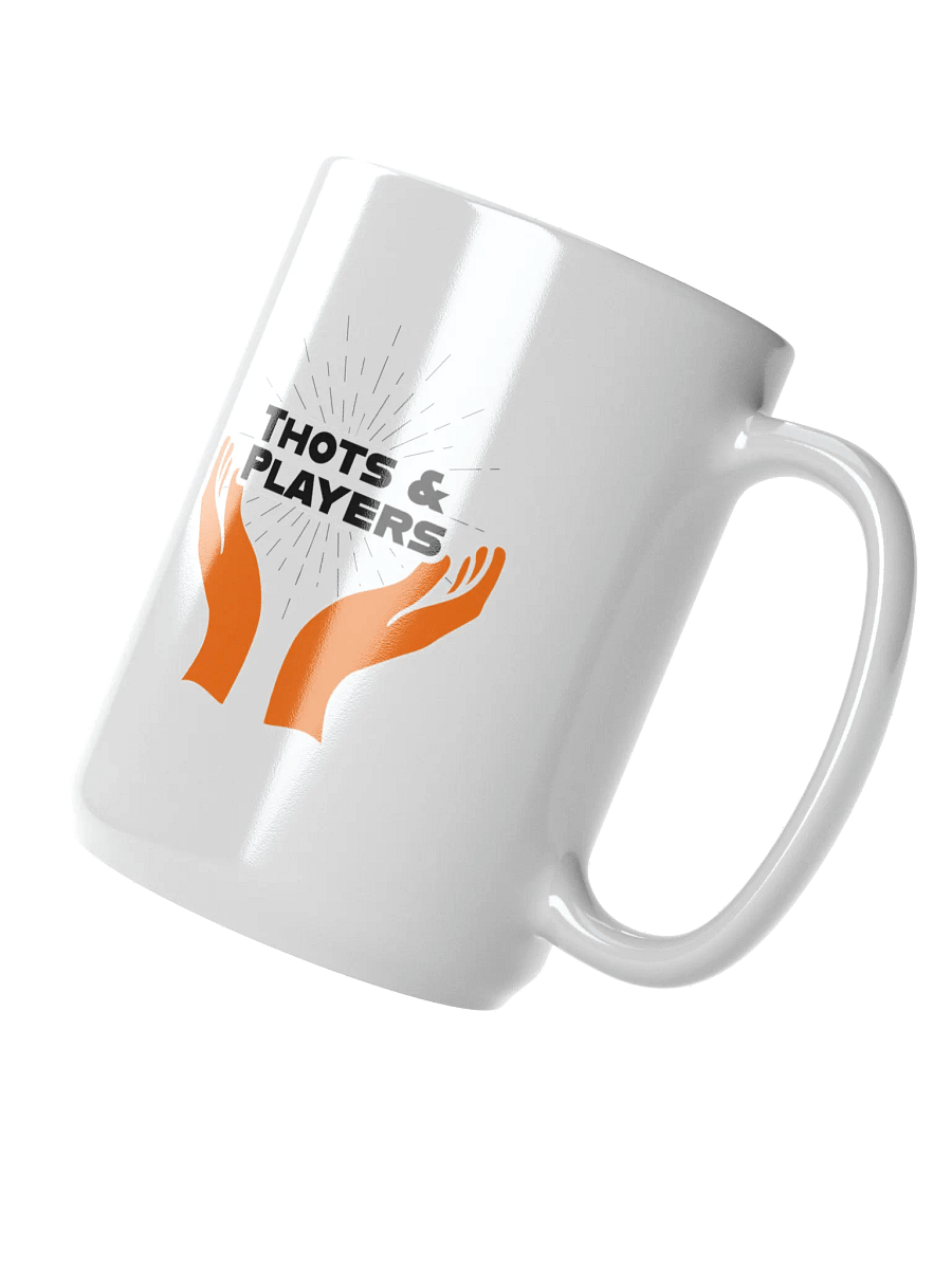 Thots & Players White Ceramic Coffee Mug product image (3)