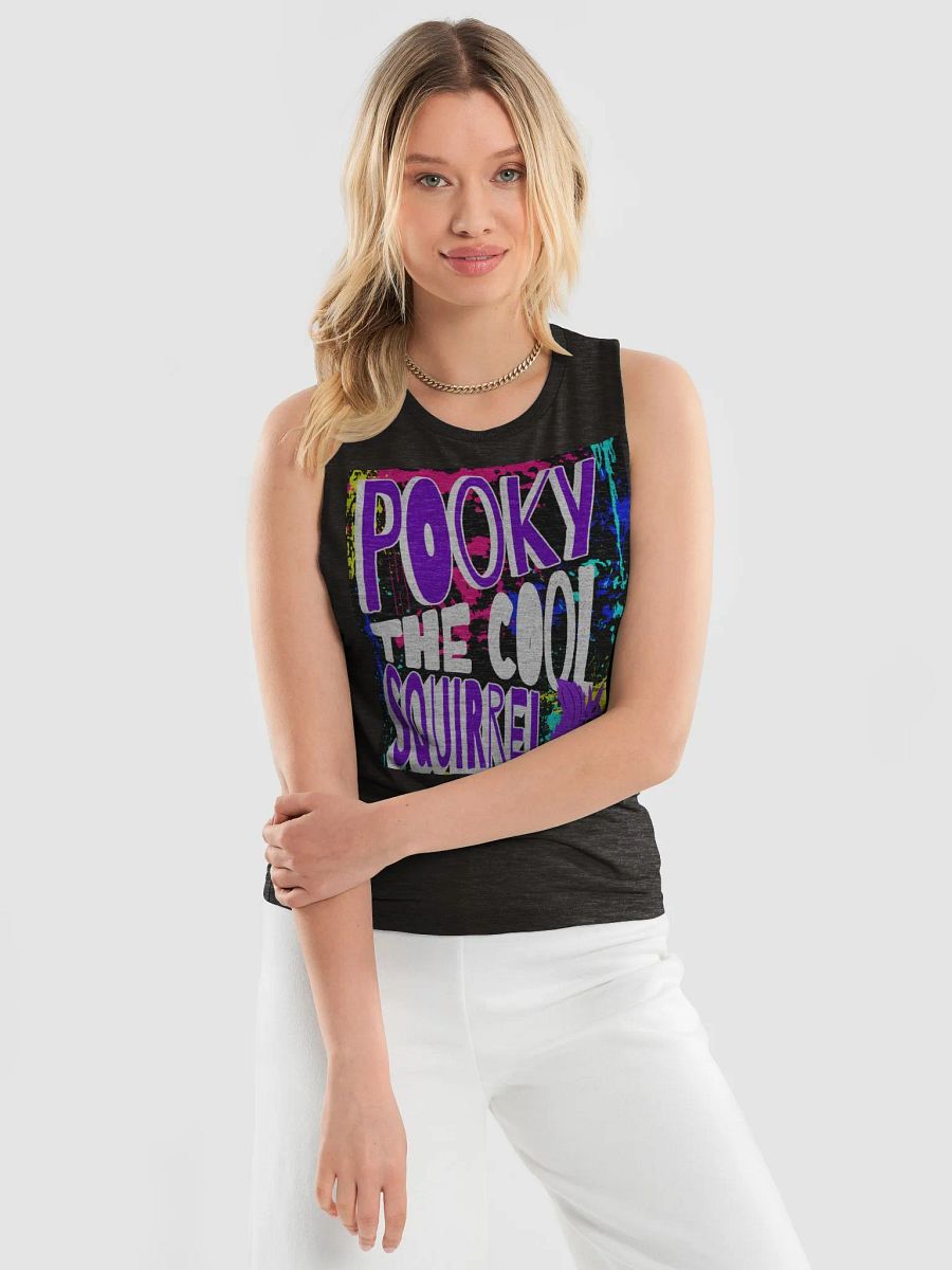 PookY THE COOL SQUIRREL Splatter Squirrel Tank product image (3)