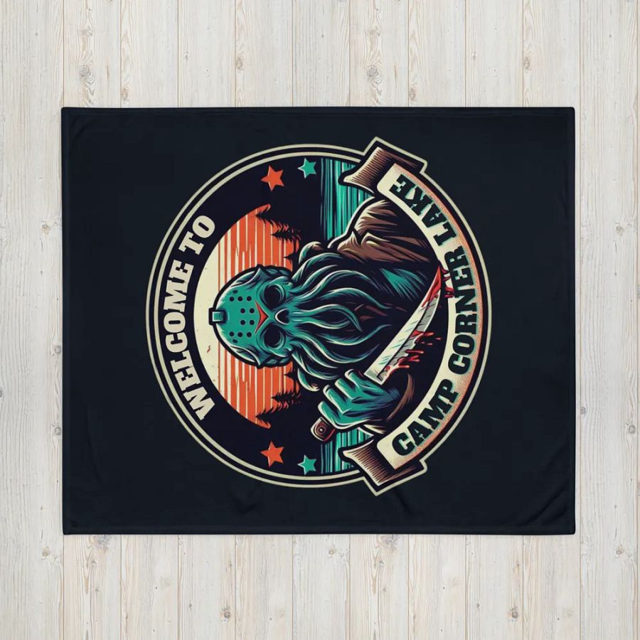 Welcome to Camp Corner Lake Blanket product image (4)