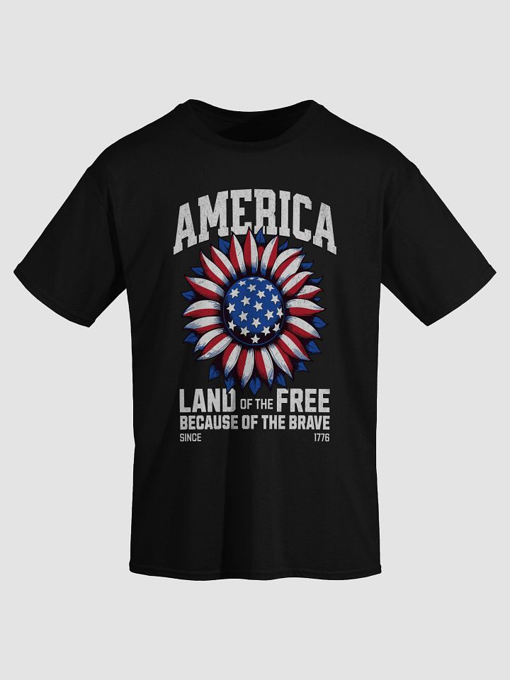 Patriotic Sunflower Tee - Fourth of July product image (1)