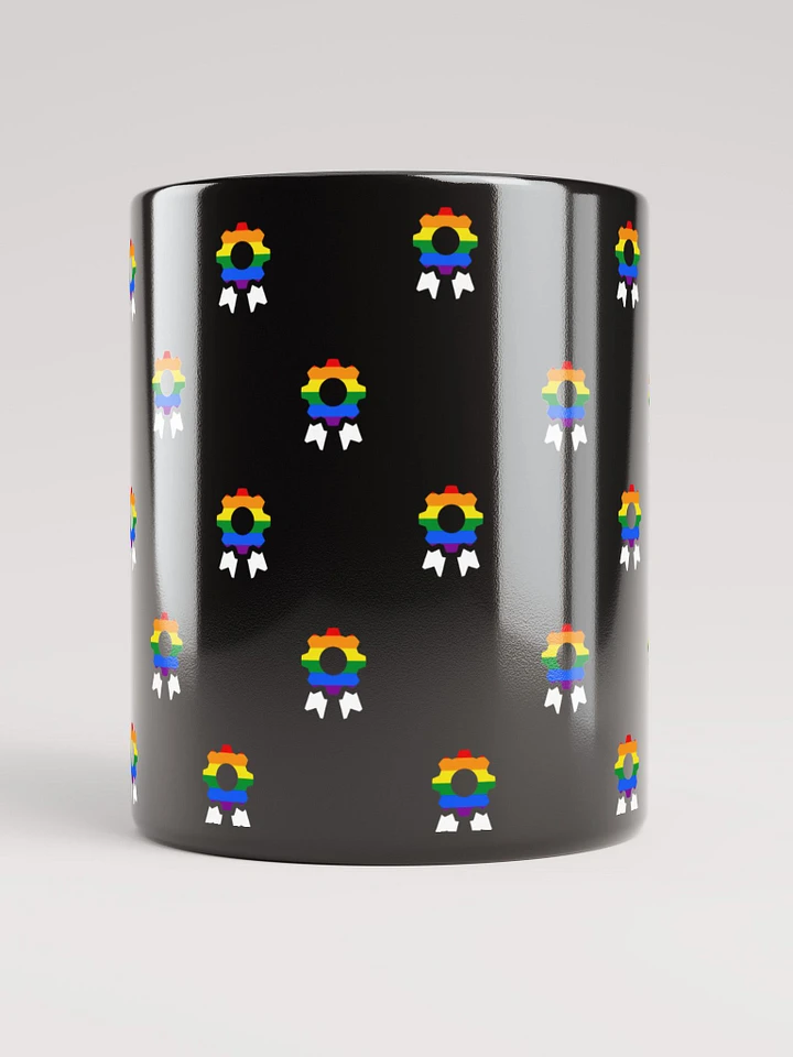 Pride Rainbow Cog - Patterned (Mug) product image (2)