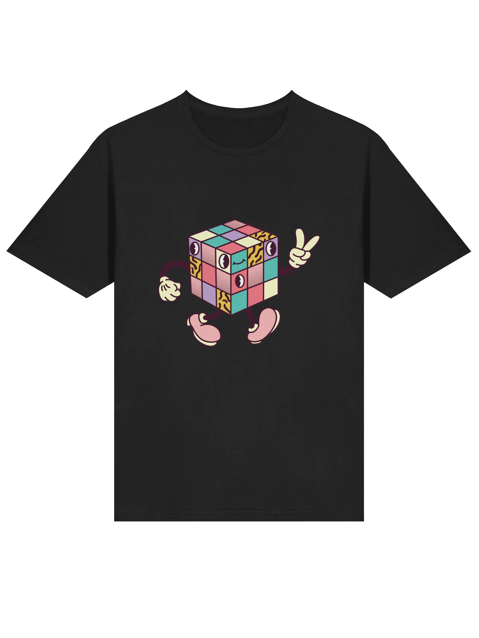 Retro Cube Walker Pop T-Shirt product image (3)