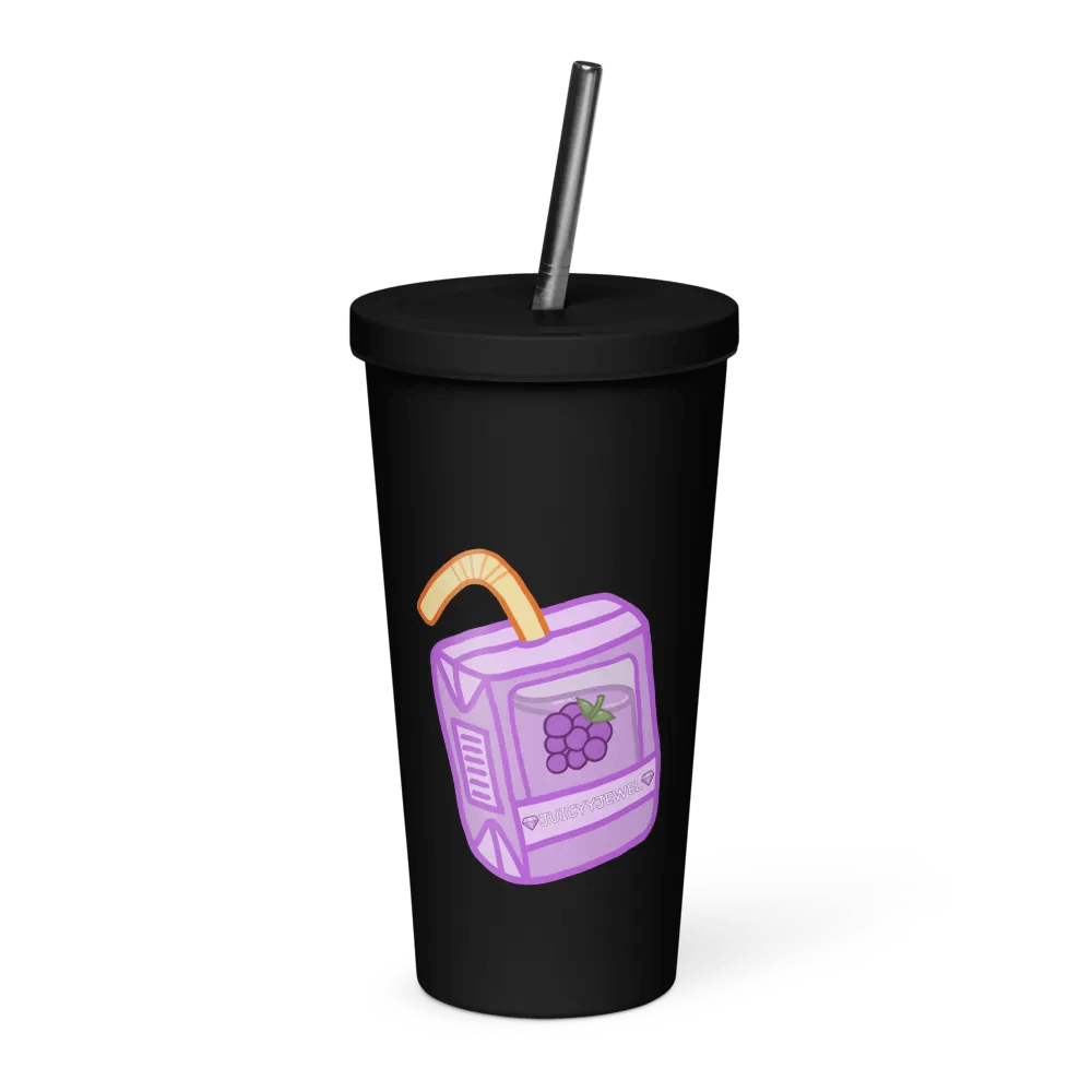 JuicyyJewel Tumbler with Straw product image (1)