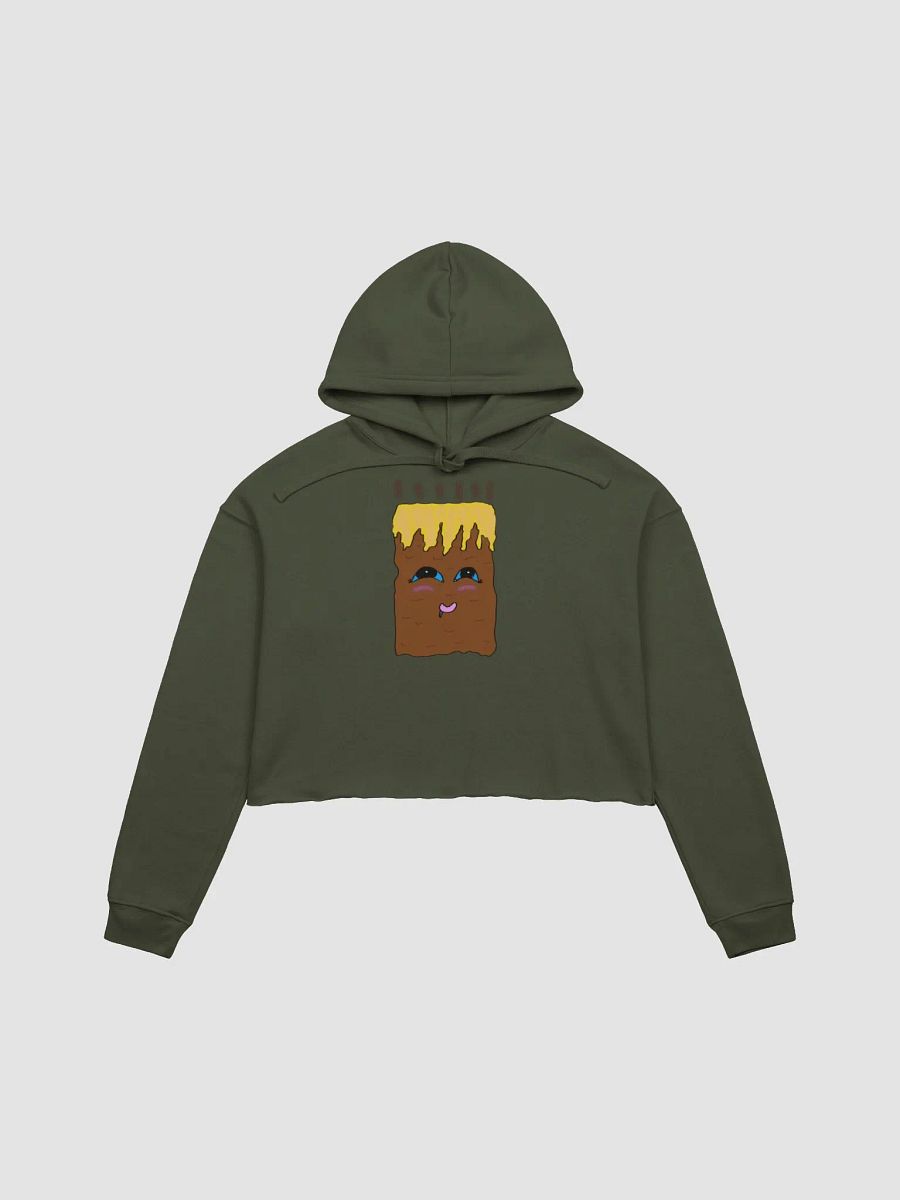 Cheesy Tot Fleece Crop Hoodie product image (2)