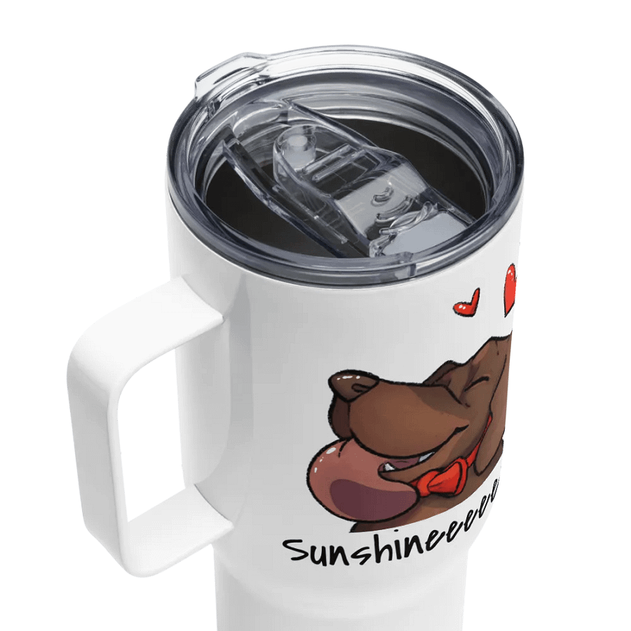 Copper Kiss White Travel Mug product image (3)