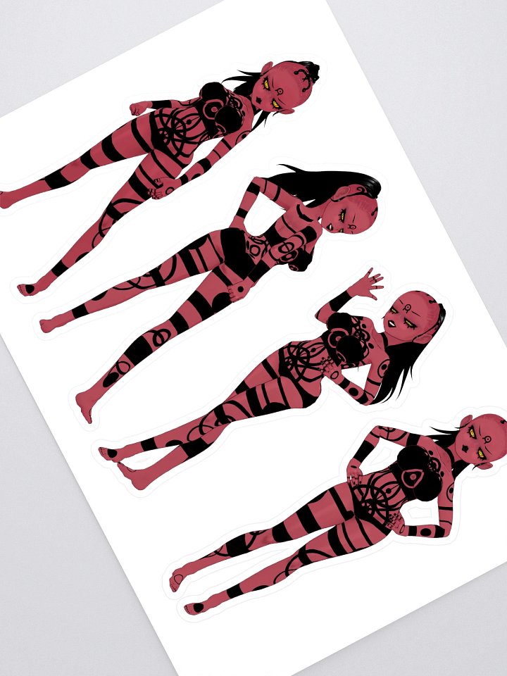 Gora (The Destroyer) : Sticker Sheet #1 product image (1)