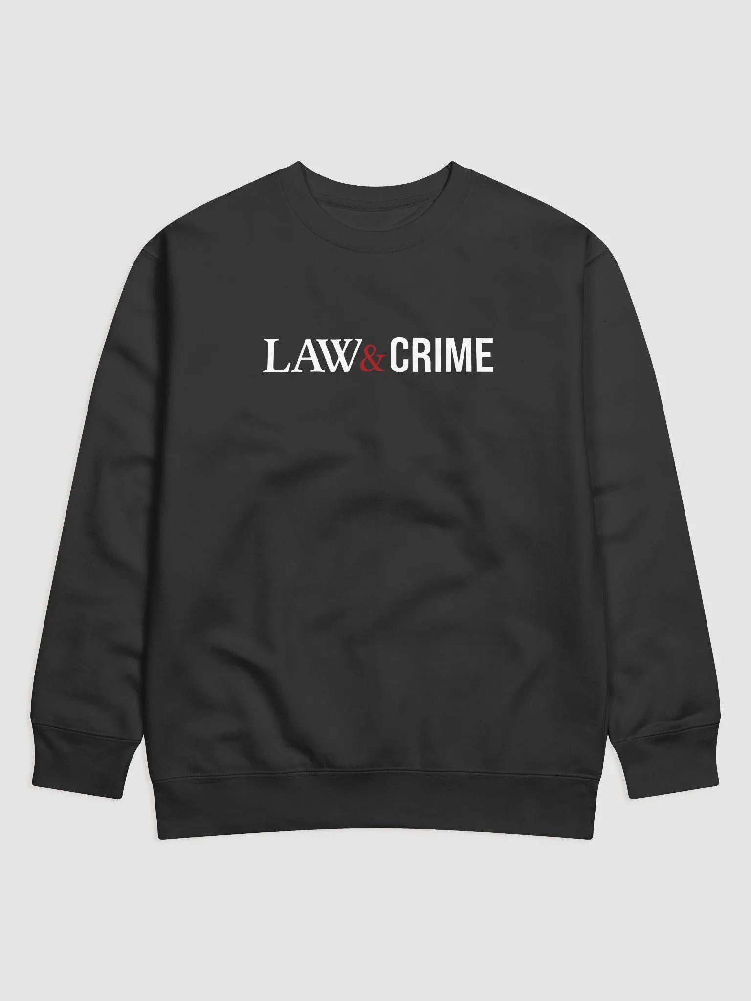Law & Crime Sweatshirt - Black product image (1)