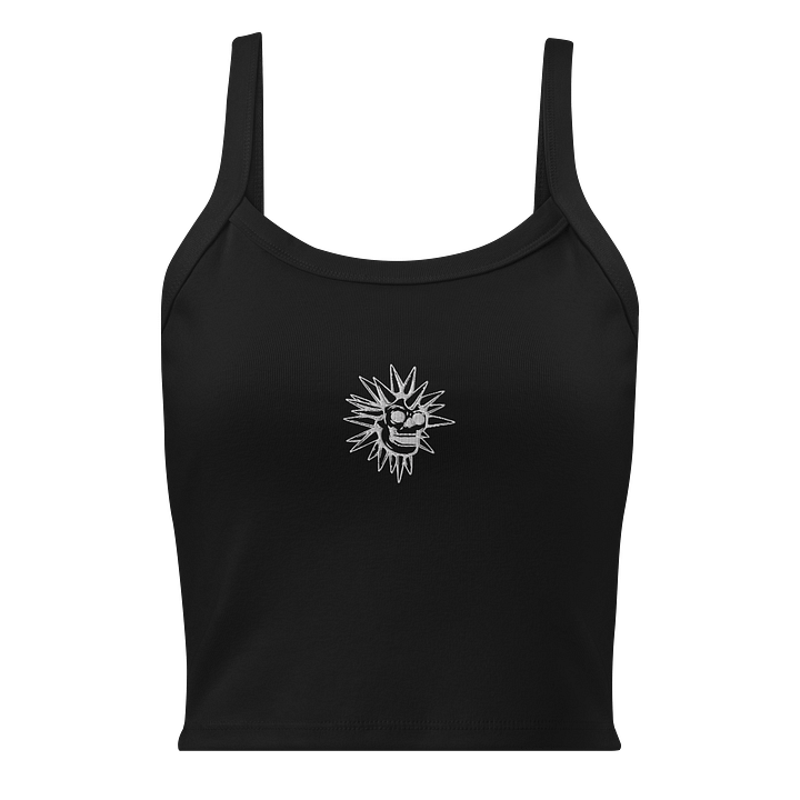 Embroidered Disco Skull Tank - Dark product image (1)