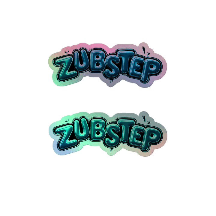 Zubstep Double Holo Stickers (Member's Only Edition) product image (2)