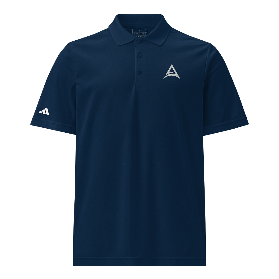 ASCENDANCY Sport Polo // Logo White (Adidas) product image (3)