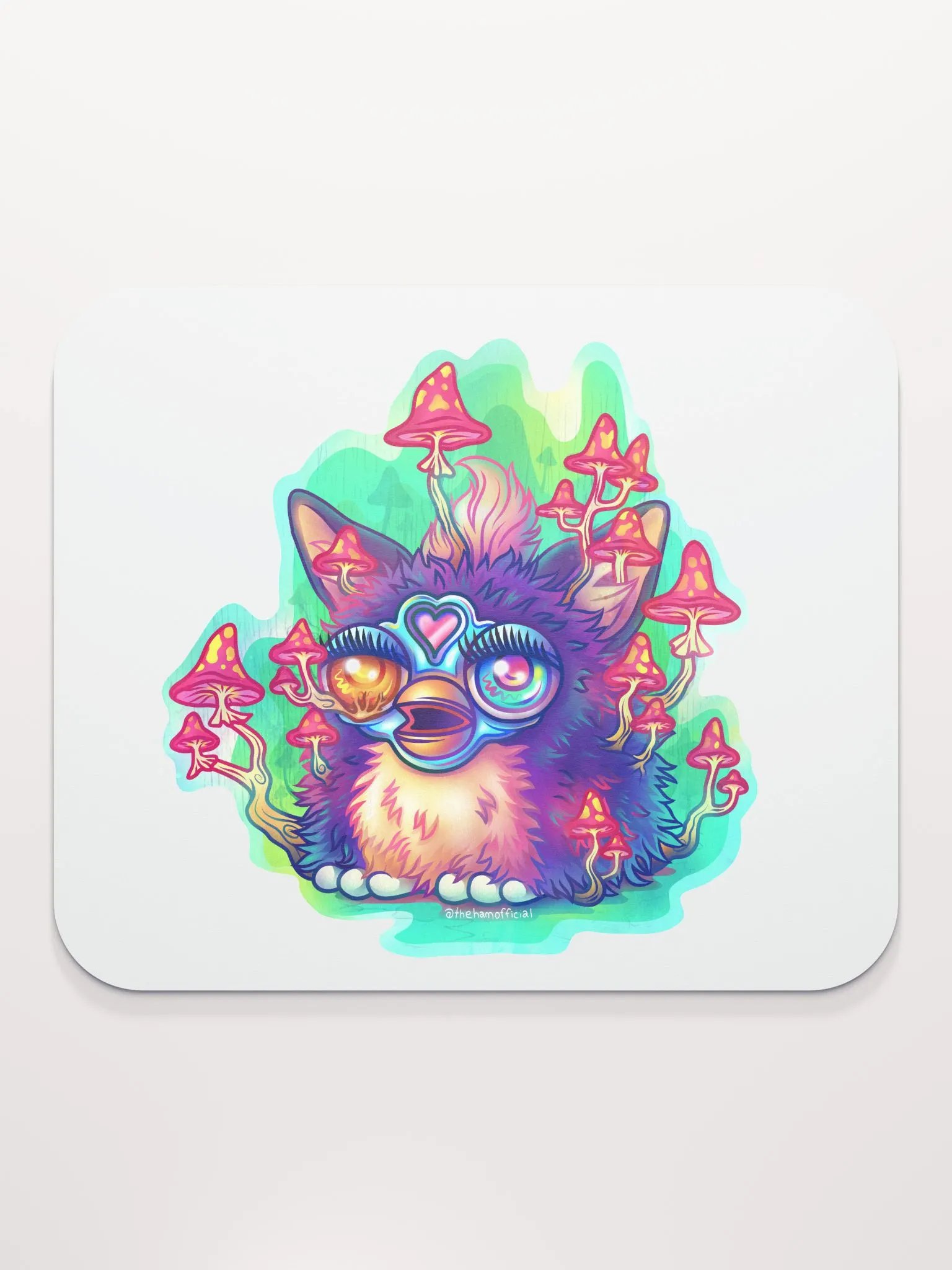 Nostalgic Fungus Creature Mousepad product image (2)