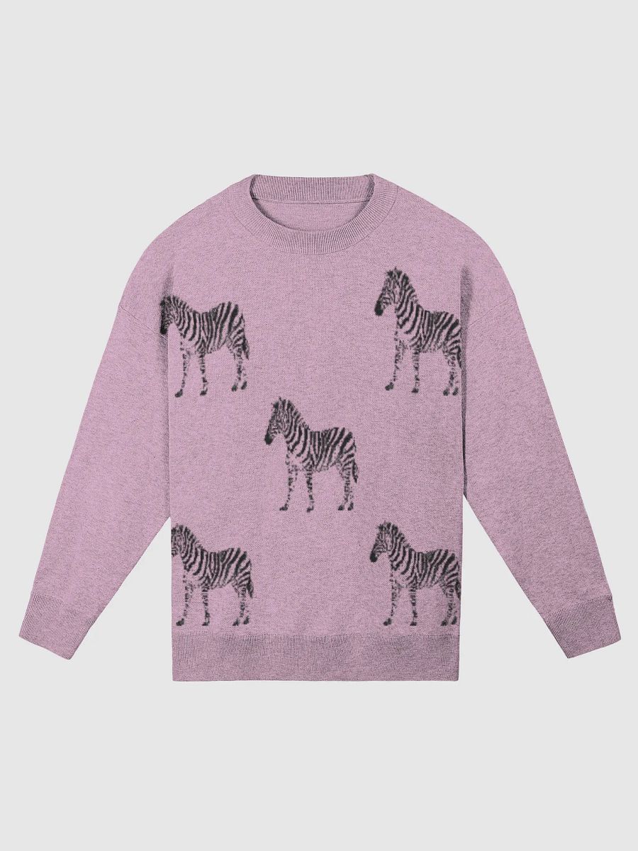Zebra Dreams Relaxed Fit Sweater product image (5)