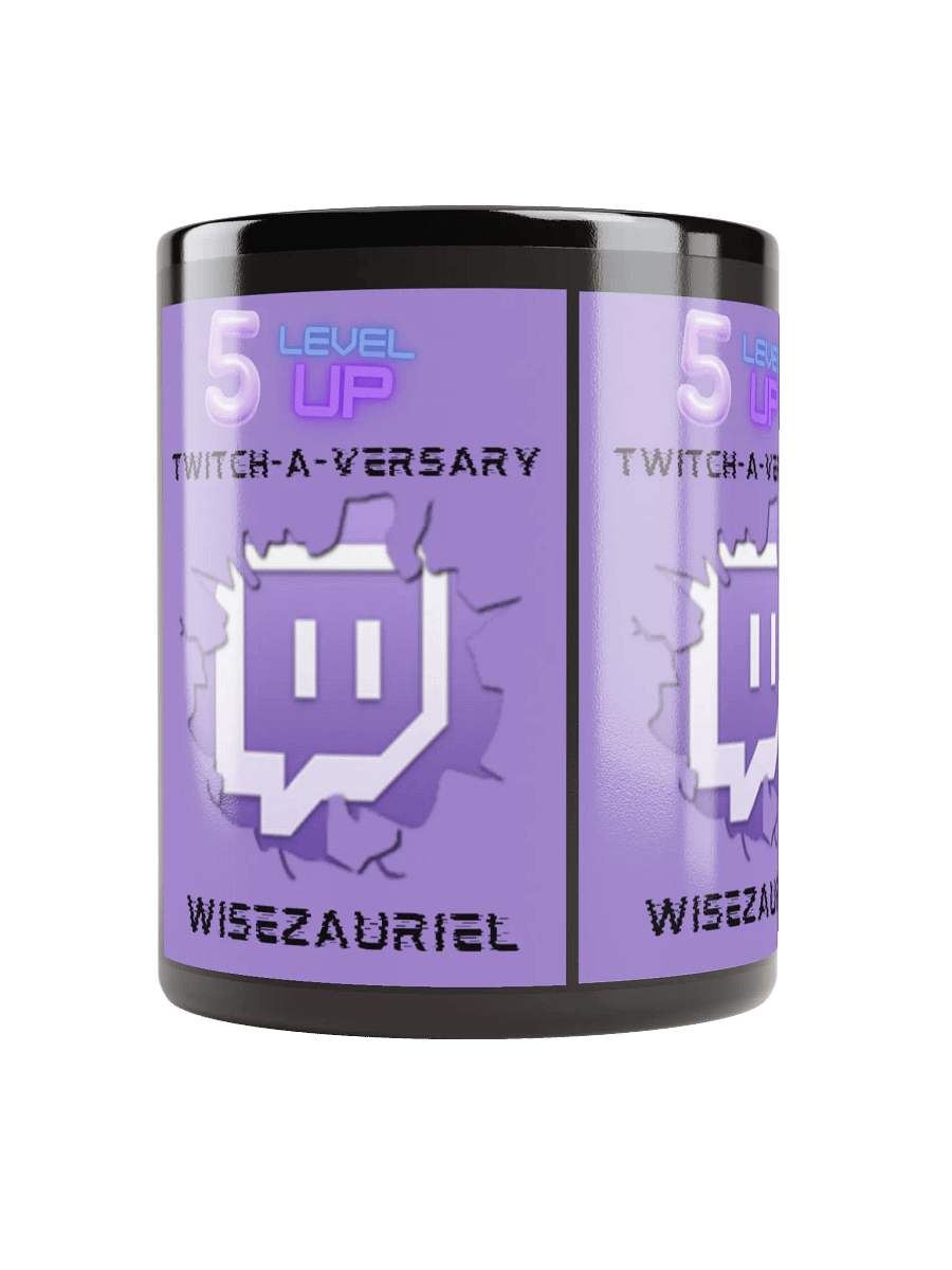 5 year Twitch-a-versary Mug product image (5)
