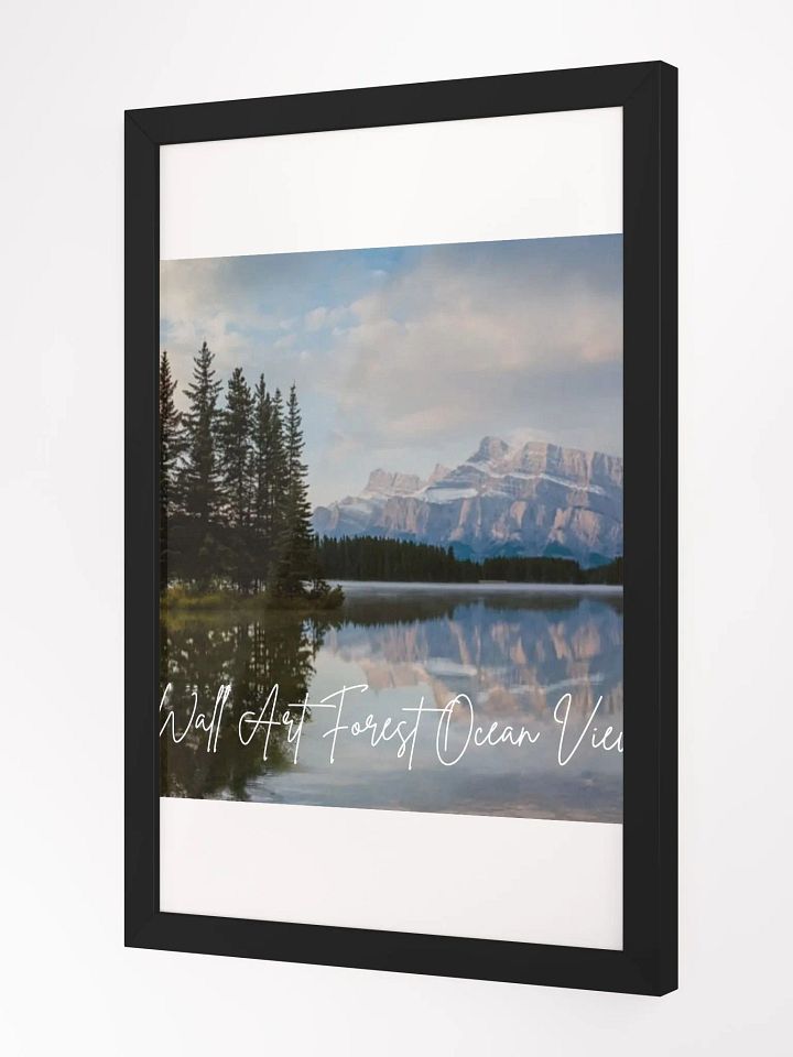 Ocean View Framed High-Quality Matte Poster (in) product image (2)