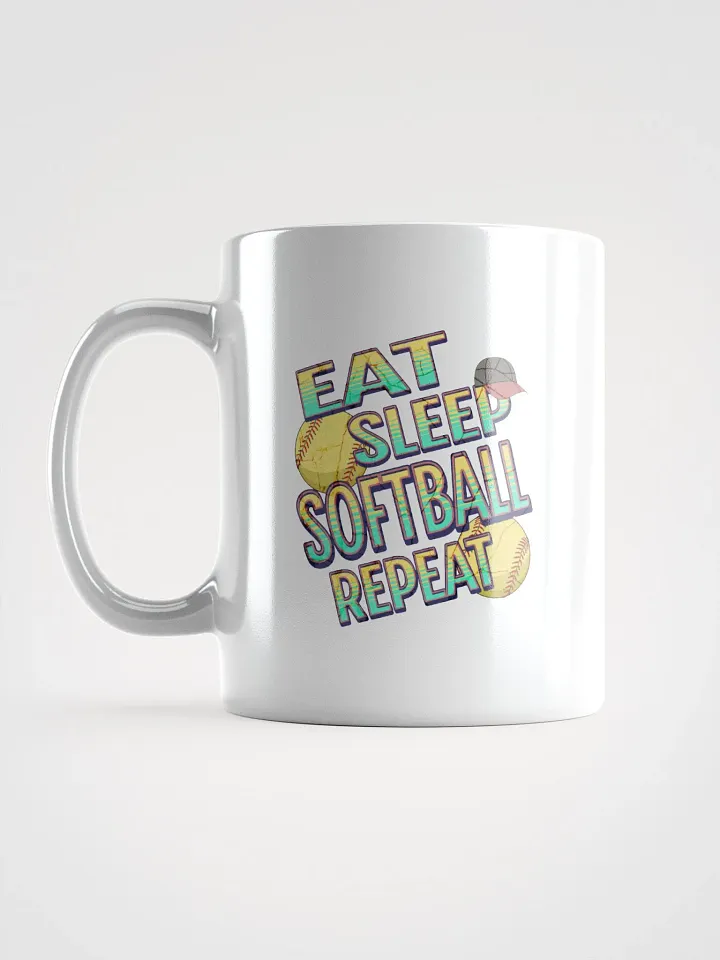 Eat Sleep Softball Repeat Lover's Dream Mug product image (1)