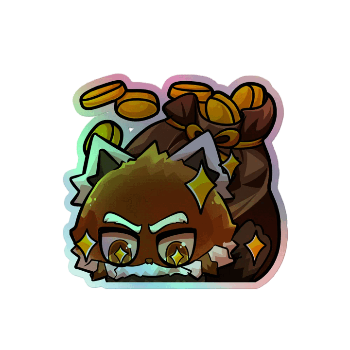 Holographic Cash Sticker product image (2)