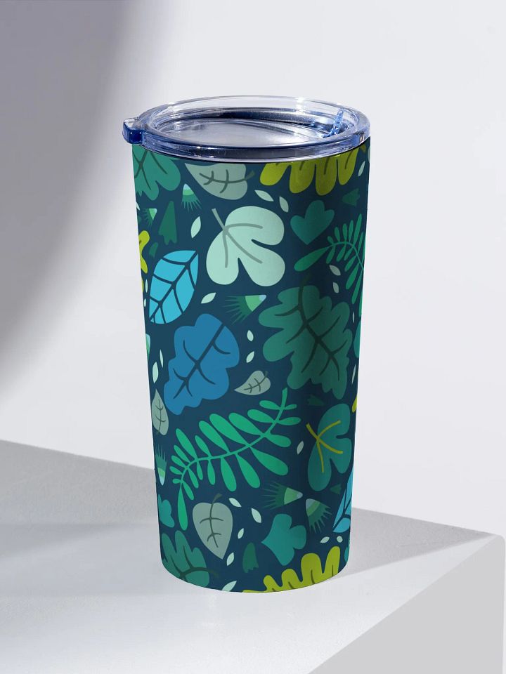 Tumbler - Green leafs pattern product image (2)