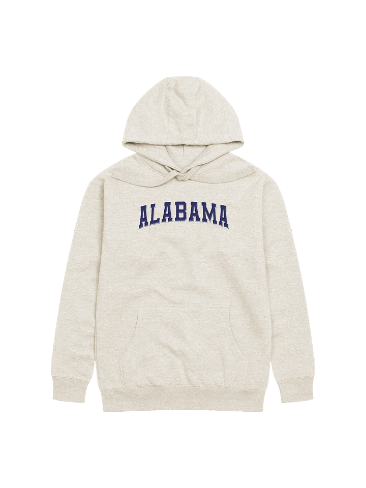 Alabama Vintage Stylish Embroidery Unisex Premium Hoodie product image (1)