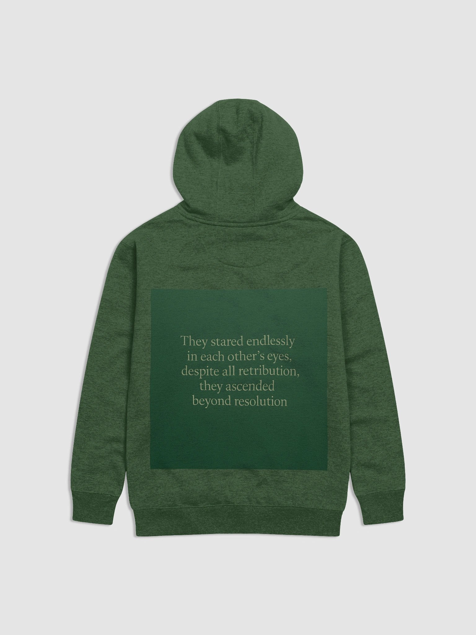 Altarae “Beyond Resolution” Lyric Hoodie – Verdant Shadow Edition product image (2)