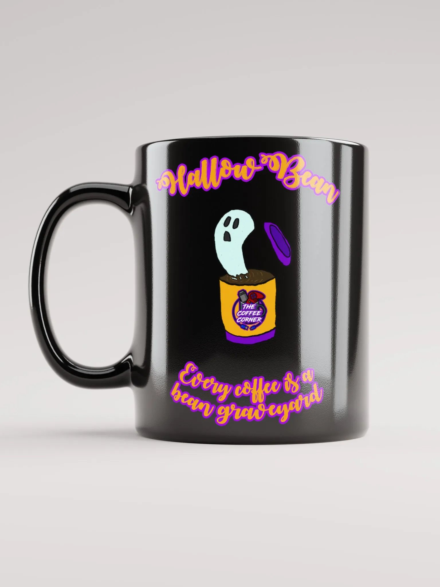 Every Coffee is a Bean Graveyard Mug - HallowBean 2023 product image (1)