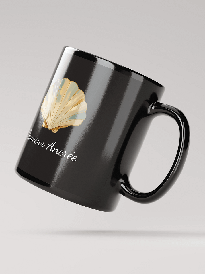 Mug Noir - Douceur Ancrée - Idée Cadeau Orignal product image (2)
